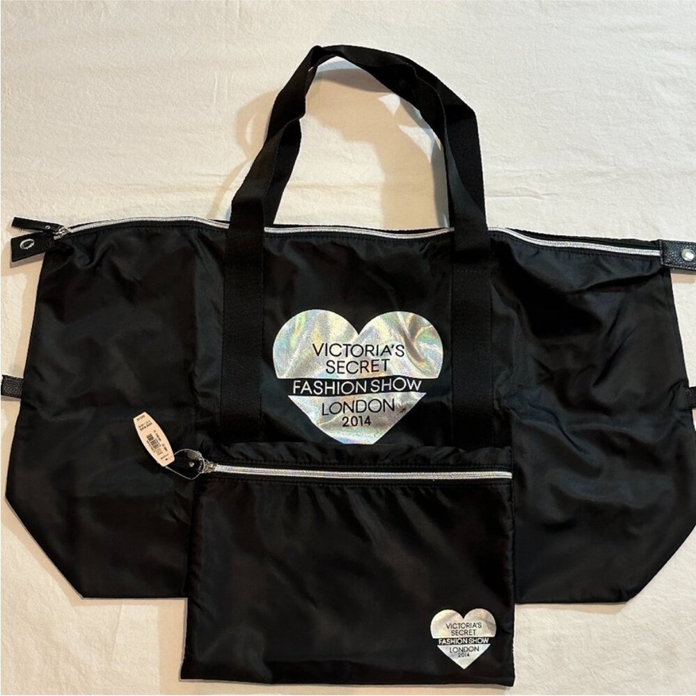 VICTORIA'S SECRET London Fashion Show 2014 Limited Edition Bag set vintage NWT